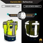 High Visibility Sheriff Safety Vest with Pockets
