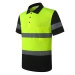 Hi-Vis Reflective Safety Polo Shirt for All