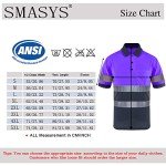 Hi-Vis Reflective Polo Shirt for Outdoor Safety
