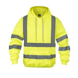 Hi-Vis Reflective Safety Hoodie for Men - XL