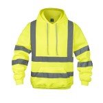 Hi-Vis Reflective Safety Hoodie for Men - XL