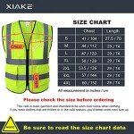 Reflective Safety Vest for Men & Women - Yellow