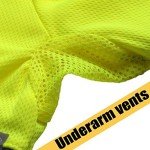 Hi-Vis Long Sleeve Reflective Safety Polo Shirt