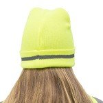 High Visibility Reflective Safety Beanie Cap