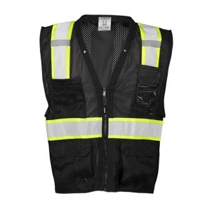 Hi-Vis Multi-Pocket Safety Vest for Outdoor Work