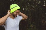 High Visibility Reflective Safety Beanie Cap