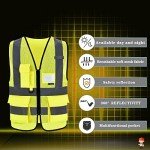 High-Visibility Safety Vest for Outdoor Activities
