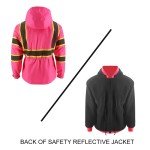 High Visibility Women’s Reflective Safety Jacket