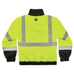 Ergodyne 3-in-1 Hi-Vis Winter Bomber Jacket, Lime