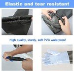 Elbow Length Waterproof Chemical Resistant Rubber Gloves