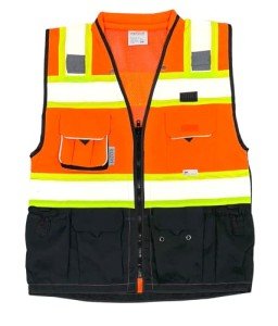 Men's Class 2 Safety Vest with Pockets - XXL
