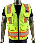 Vero1992 Hi-Vis Reflective Class 2 Safety Vest