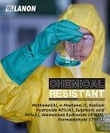 Heavy-Duty Nitrile Chemical Resistant Gloves - 3 Pairs