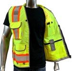 Vero1992 Hi-Vis Reflective Class 2 Safety Vest