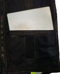 Premium Black Safety Vest with Reflective Stripes