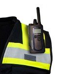 Premium Black Safety Vest with Reflective Stripes
