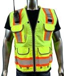 Vero1992 Hi-Vis Reflective Class 2 Safety Vest