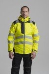 Hi-Vis Waterproof Winter Jacket - X Large