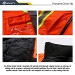 Hi-Vis Waterproof Winter Safety Bomber Jacket
