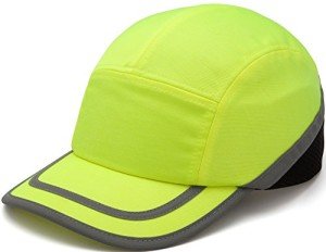 Pyramex Hi-Vis Lime Baseball Bump Cap - 2 Pack
