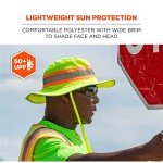 Ergodyne GloWear High Visibility Reflective Sun Hat