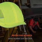 Ergodyne Skullerz Bump Cap - Lime Safety Hat