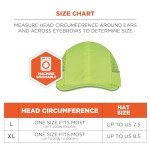 Ergodyne Skullerz Bump Cap - Lime Safety Hat
