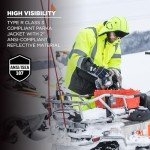Ergodyne Men's Hi Vis Thermal Parka - Lime