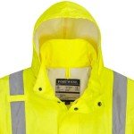 Portwest 4X-Large Yellow Men's Raincoat