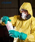 Heavy-Duty Nitrile Chemical Resistant Gloves - 3 Pairs