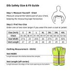 High Visibility Reflective Vest with Pockets