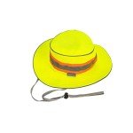 Yellow Hi-Vis Ranger Hat for Outdoor Safety