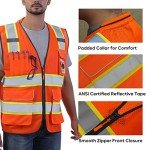 High Visibility Neopelta Safety Vest with Pockets