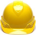 Pyramex Ridgeline Yellow Cap Style Hard Hat