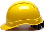 Pyramex Ridgeline Yellow Cap Style Hard Hat