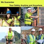 10 Pack High Visibility Safety Vests - ANSI Class 2