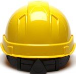 Pyramex Ridgeline Yellow Cap Style Hard Hat