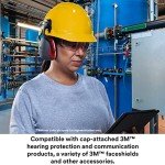 3M SecureFit Vented Hi-Vis Yellow Hard Hat