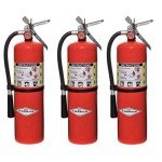 10 lb Multi-Purpose Fire Extinguisher - 3 Pack