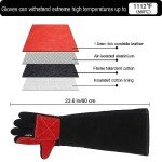 Durable Kevlar Heat-Resistant Outdoor Training Gloves