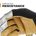 Durahide Leather Fingerless Work Gloves for Safety