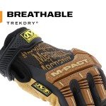 Durahide Leather Fingerless Work Gloves for Safety
