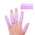10 Pack Silicone Finger Sleeve Protectors for Pain Relief