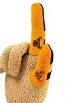 Cowhide Leather Guard Finger Protection - Medium