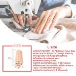 Breathable Silicone Finger Protectors - 14PCS Set