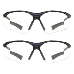 ProSPORT Wraparound Safety Glasses with Magnifier Lenses