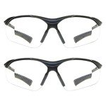 ProSPORT Wraparound Safety Glasses with Magnifier Lenses