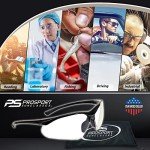 ProSPORT Wraparound Safety Glasses with Magnifier Lenses
