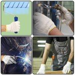 24 Pairs White Cotton Safety Work Gloves