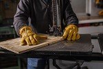 BOSS Men's Durable Leather Work Gloves - Large